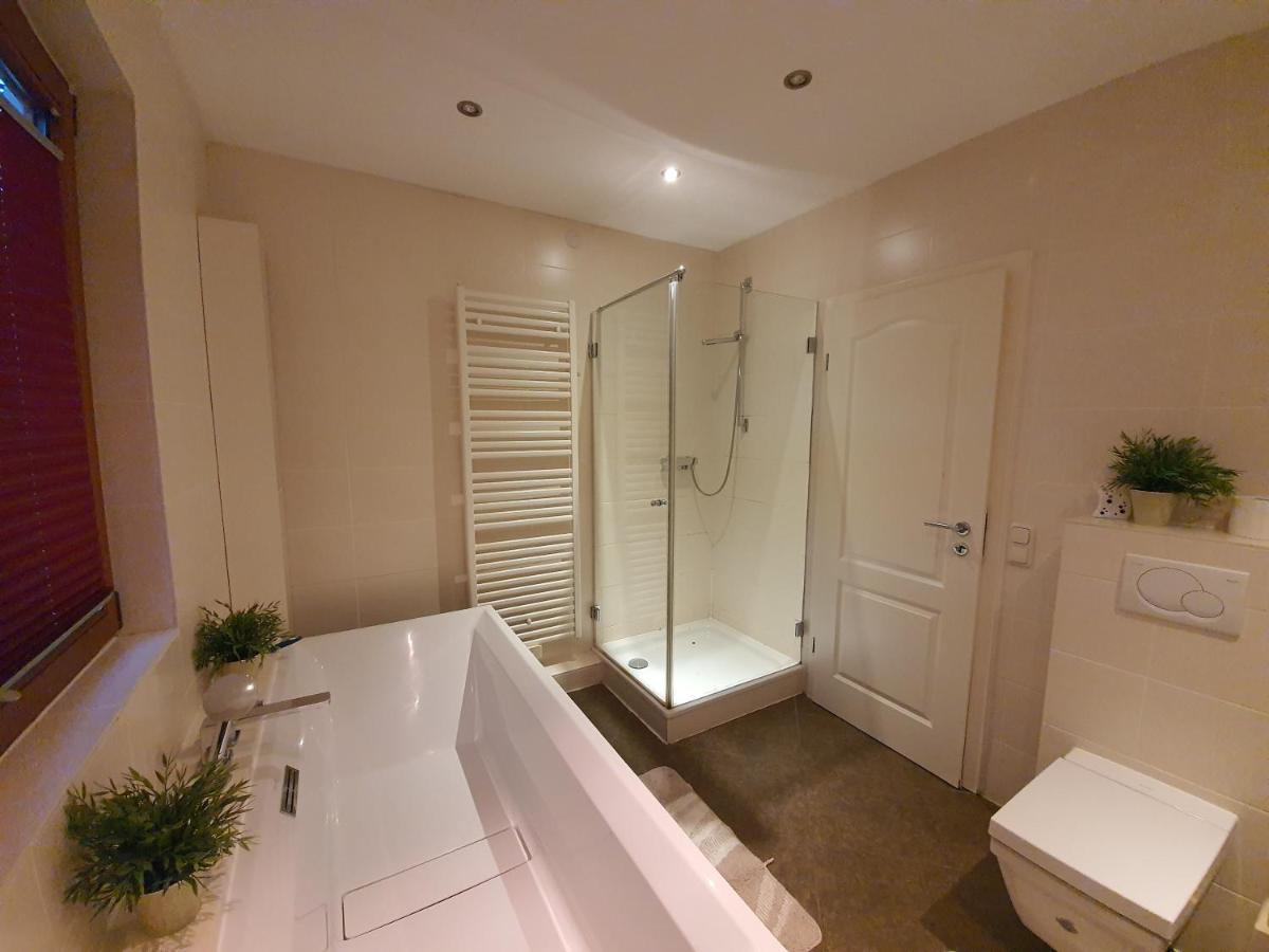 בוכהולץ אין דר נורדהייידה Apartment Bei Hamburg Bis 10 Personen Mit Terasse Und Gartennutzung. מראה חיצוני תמונה